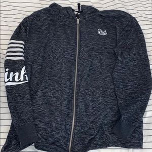Victoria secret pink zip up hoodie